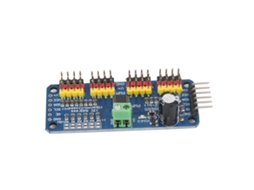 Driver de Servo Pwm 16 Canais Módulo Pca9685 Interface Iic para Robô Motor Compatível 5v 6v