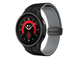 Bracelete Silicone Dual Color para Samsung Galaxy Watch 6 / 6 Classic com Fivela Magnética XIAOMOYU