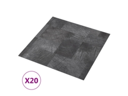 Pranchas de Piso Autoadesivo 30,5 X 30,5 Cm 20 Pcs Pvc MAISON EXCLUSIVE