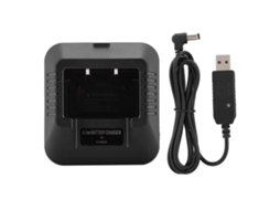 Aetheria carregador de Bateria para Carro Baofeng Uv 5r Dm 5r Plus Walkie Talkie Eu/us/uk/au/usb