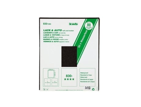 Papel Lija Pintura, Coche 320 49830320 Kwb Einhell
