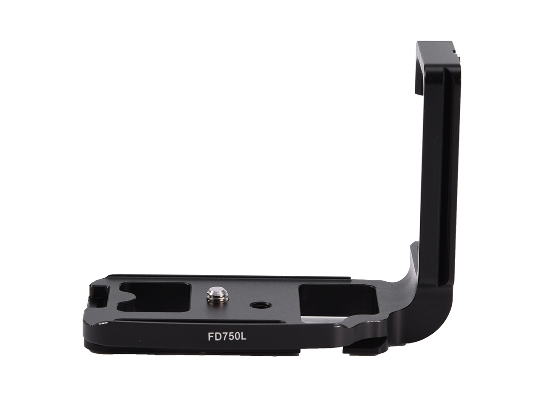 Quick Release Aluminium Alloy Vertical L Plate Bracket Hand Grip For Nikon D750 Camera LAXISCREED