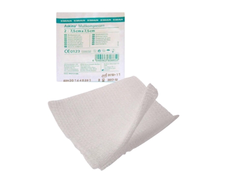 B BRAUN Gasas Estéril Askina Mulko 7,5 X 7,5 Cm 2 X 25 Unds