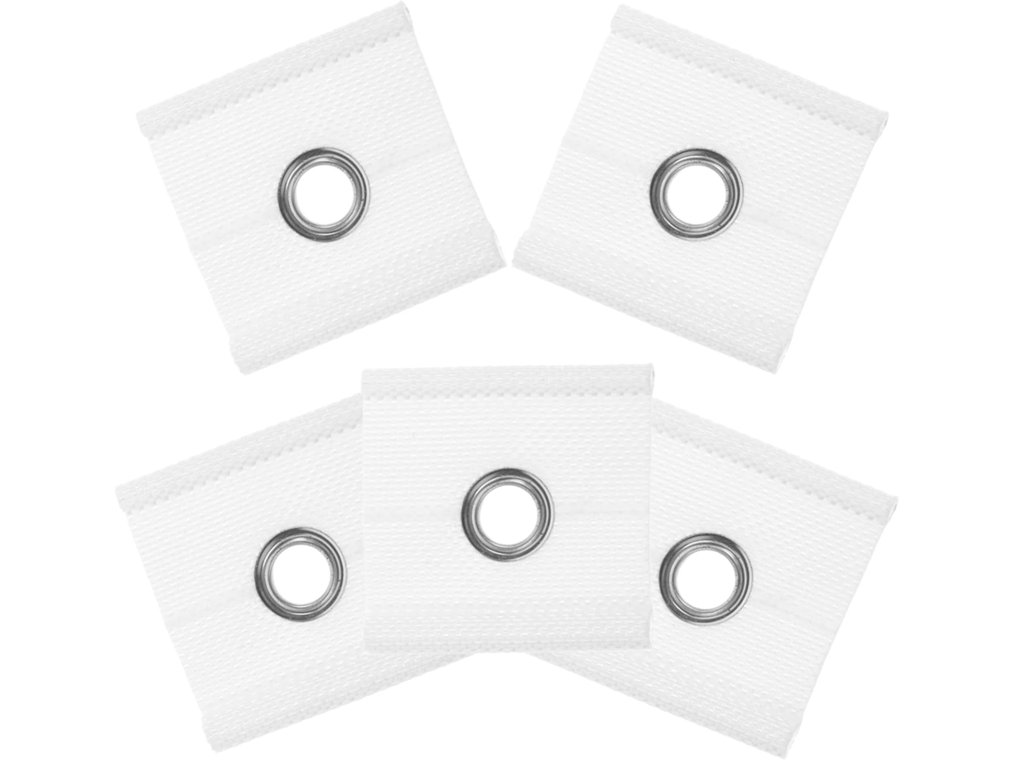 Conjunto de 6 Ilhós para Toldos de Reboques, Camping e Acessórios para Fixação de Coberturas.