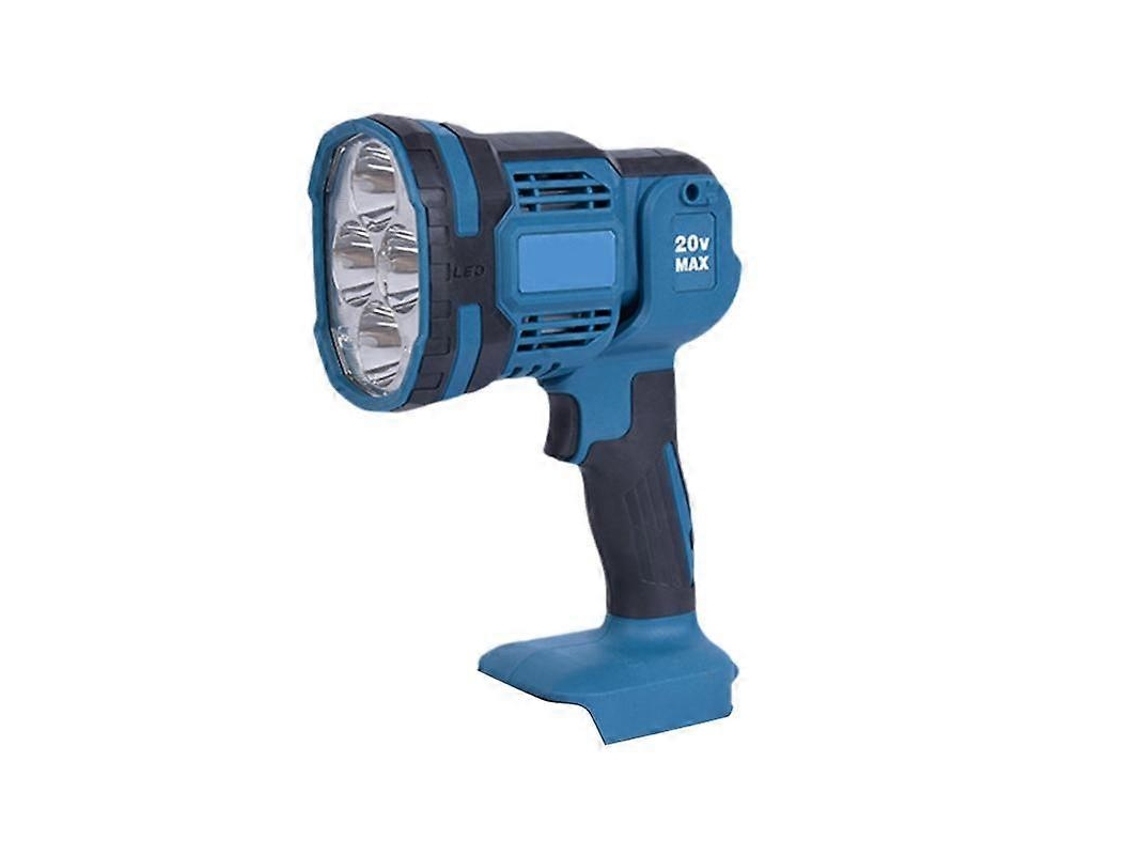Luz De Trabalho Led De Íons De Lítio De 18 V, Lanterna De Acampamento Para Oficina, Compatível Com Bateria Makita. Olysi Shop