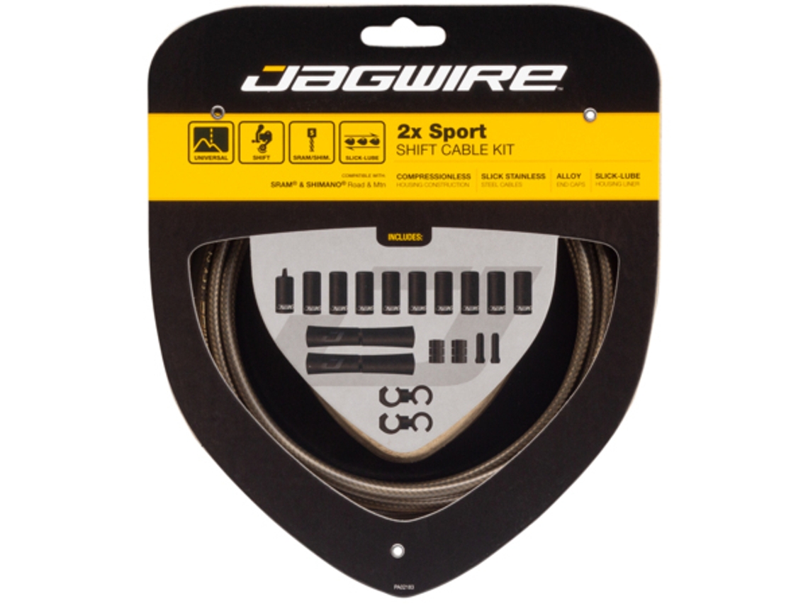 Kit de cabo Derailleur JAGWIRE 2X Sport TU