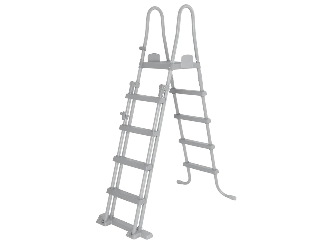 Escada de piscina BESTWAY Cinzeto Aço