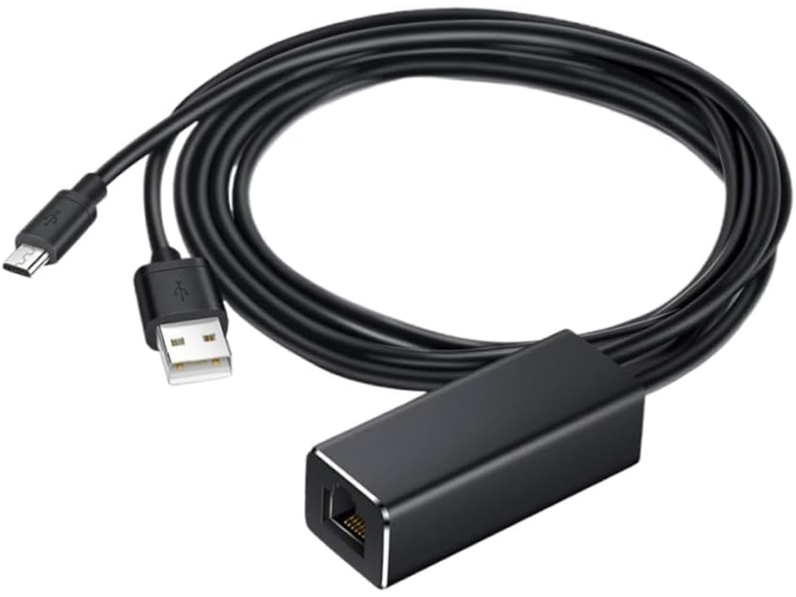 Compatível Com Fire Tv Stick Streaming Conexão Rápida E Estável Preto