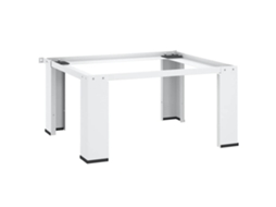 Vidaxl Base/apoio Para Máquina De Lavar Branco