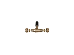 Válvula de esfera embutida para tubo de compressão multicamadas de 20 mm, sem necessidade de máquina de crimpagem, Suinga Grey