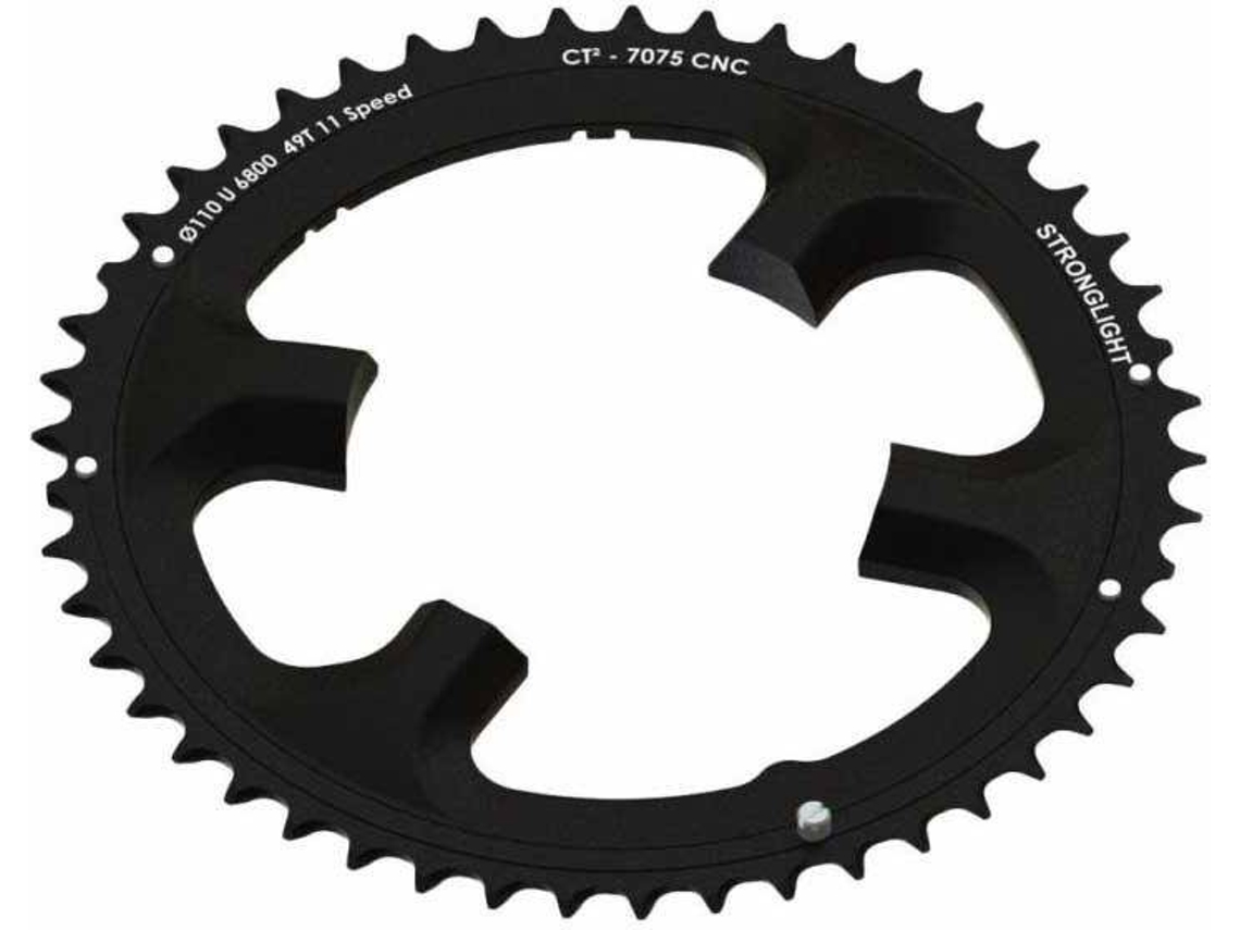 Corrente STRONGLIGHT Ct2 Exterior 4B Shimano Ultegra 110 Bcd Chainring