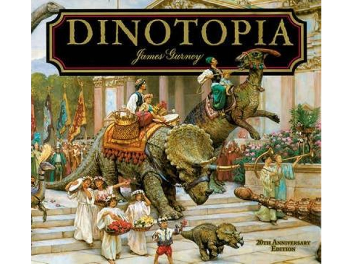 Livro Dinotopia de James Gurney (Inglês - Capa Dura)