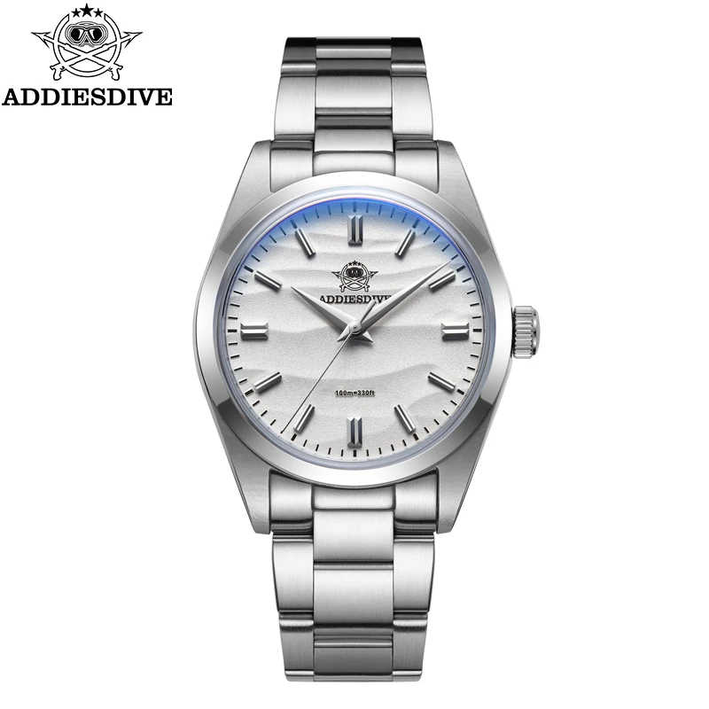 Novo Relógio Feminino (branco) De Quartzo, Resistente À Água Até 5 Bar, Relógio De Mergulho Feminino