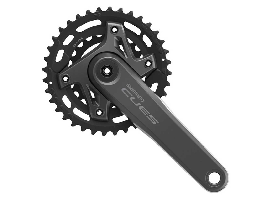 Pedivela Cues U6000-2 Prateado 170 Mm / 36-22Tshimano