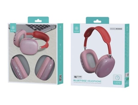 Auscultadores Wireless Fio Almofadados IKREA Vermelho