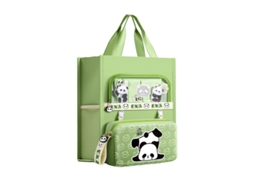 Bolsa de Tecido Estilo Panda, Estojo Escolar, Especial para Estudantes e para Tutoriais AQUAFORGE