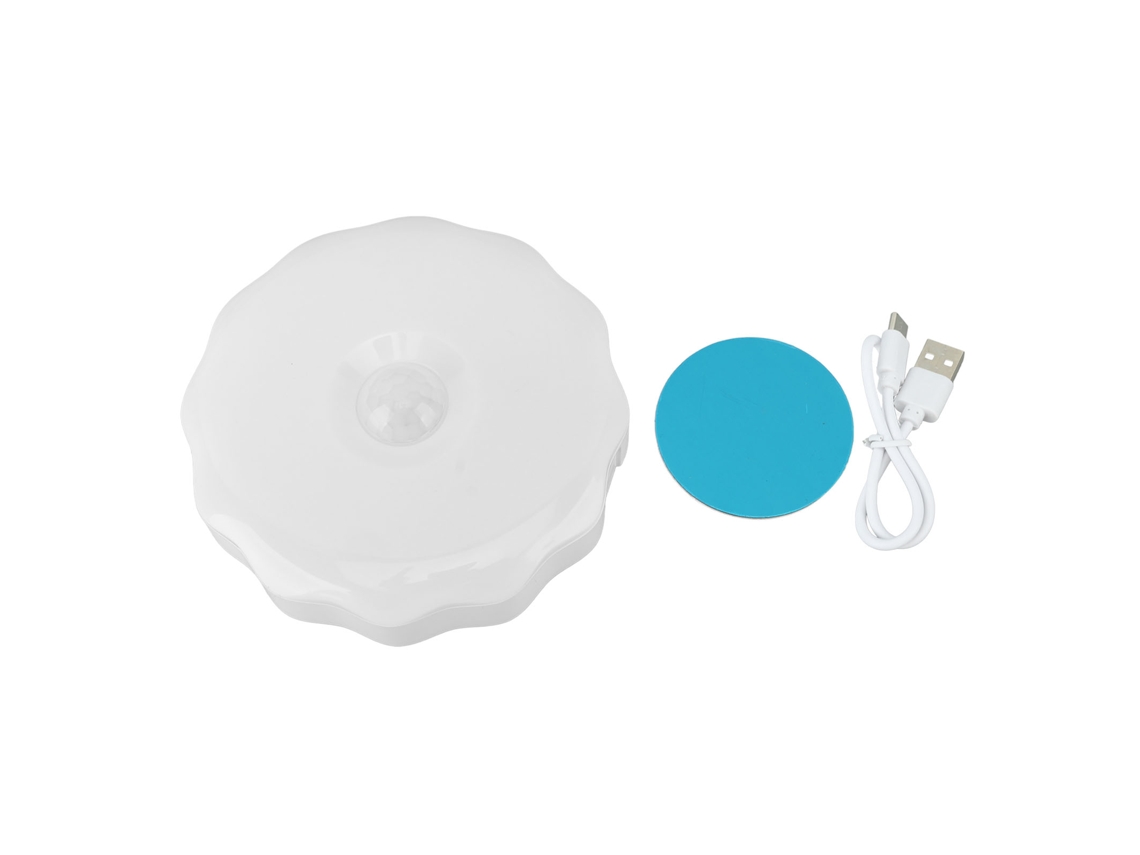 Lurelia, Luz Noturna Led, Sensor Pir, Recarregável Usb, Magnética, Autoadesiva, Auto, 4000k, Armário, Cabeceira