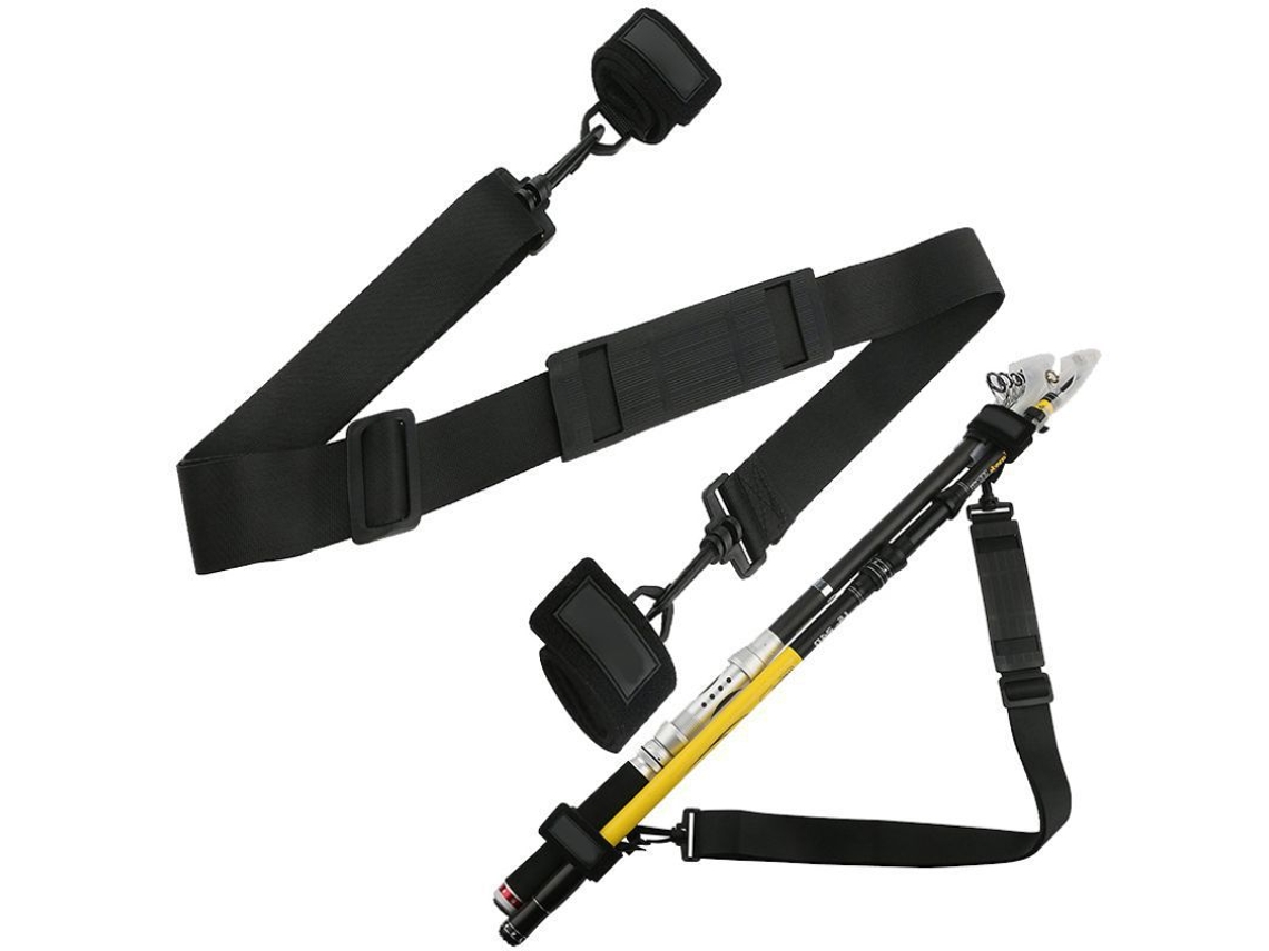 Suporte Elástico Para Vara De Pescar Black