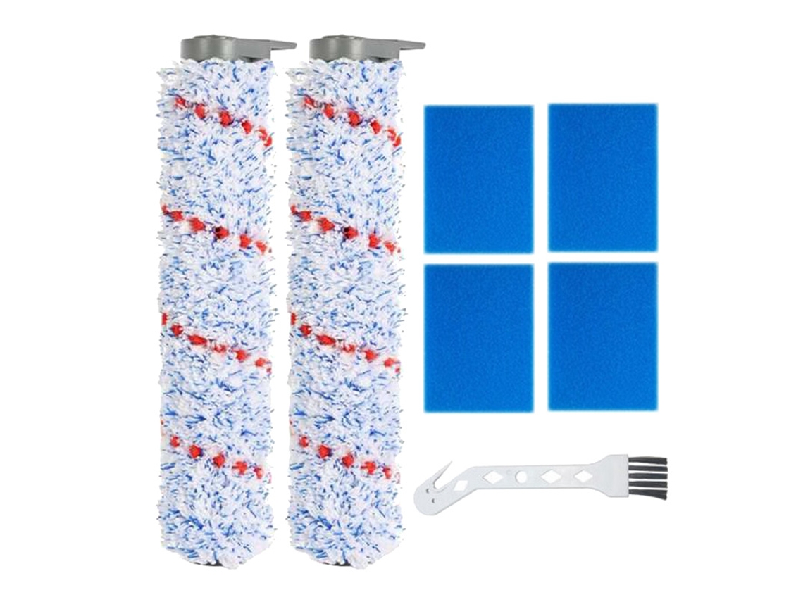 Esponjas de filtro de rolo de escova para tineco ifloor Hf10E-01 filtros completos sem fio para aspirador de pó seco e molhado