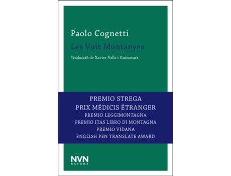 Livro Les Vuit Muntanyes de Paolo Cognetti (Catalão)