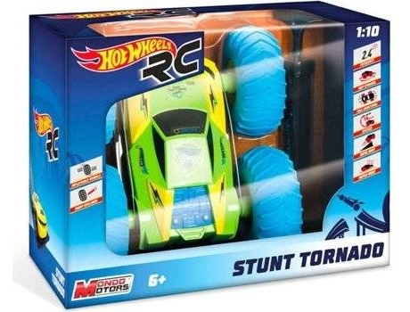 Carro Telecomandado  Stunt Tornado (Verde - 25x24x13.5cm - Idade Mínima: 6)