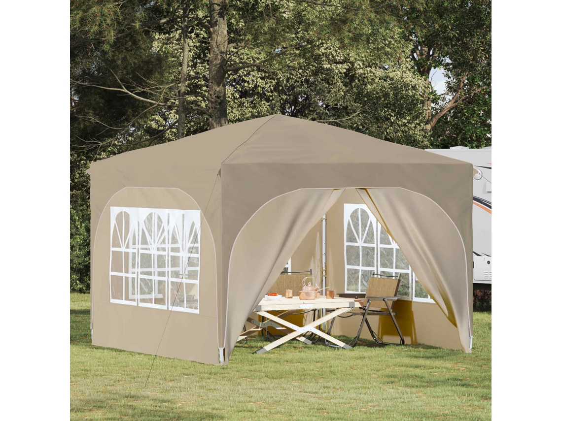 Vidaxl Tenda De Festa Pop-up 290 X 290 X 245 Cm Creme