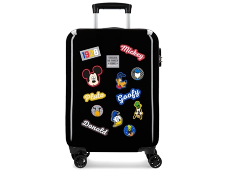 Mala Trolley Viagem ABS 55cm Mickey Have a Good Day Preto