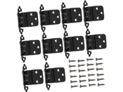 Conjunto De 10 Dobradiças Metal Com Fechamento Automático,
