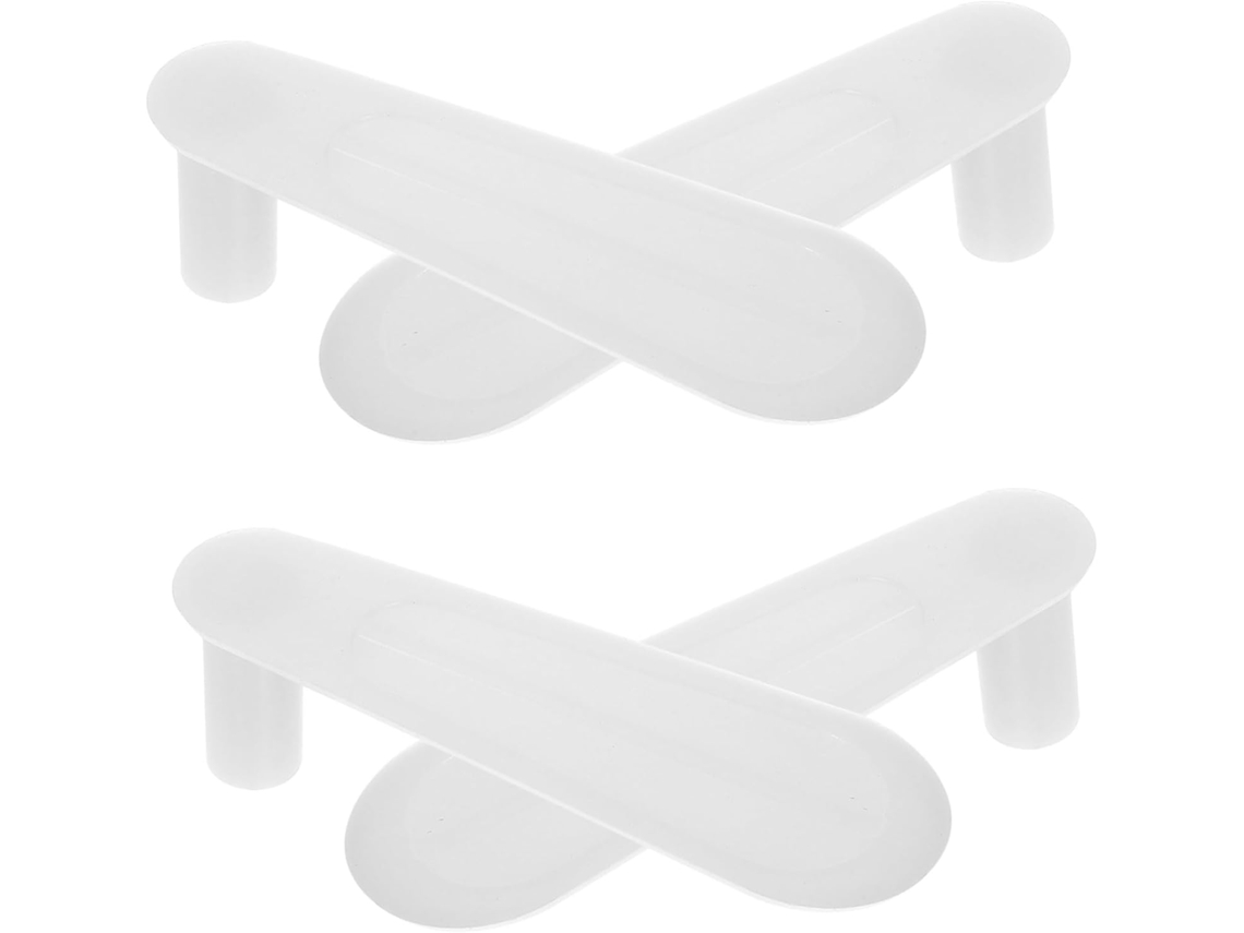 Conjunto De 4 Suportes Pressão Para Varão Cortina Cama, Adaptáveis E Convenientes Para Mosquiteiros, Alta Capacidade De