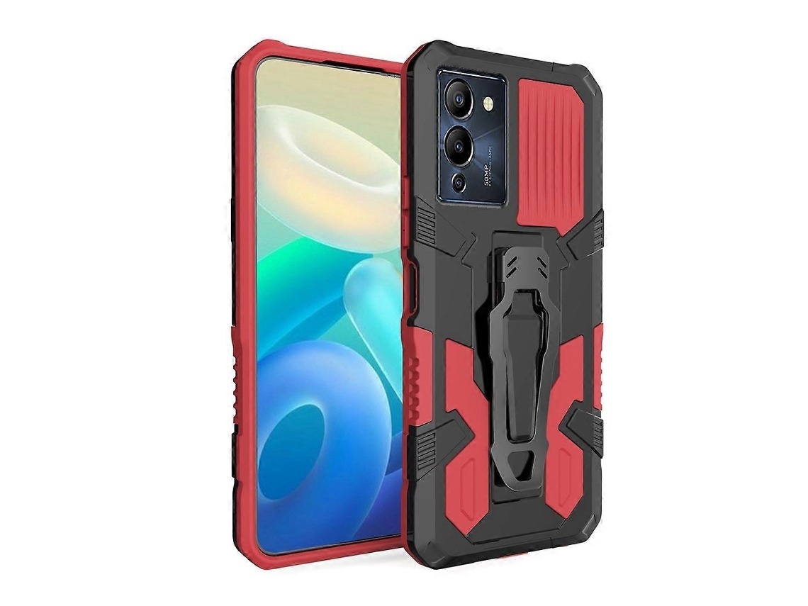 Capa Para Celular Infinix Note 12 G96 Armor Warrior À Prova De Choque Em Pc + Tpu