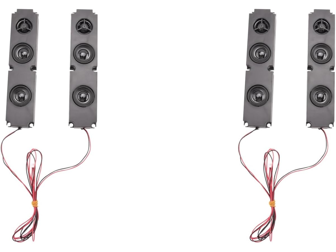 4 Unidades de Alto falante Subwoofer de 8 Ohms e 10 W com Diafragma e Lcd. SFUSHOS