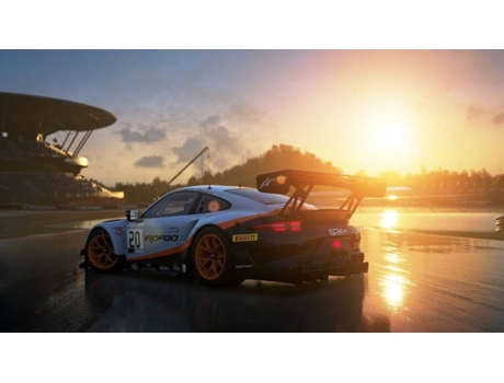 Jogo PS4 Assetto Corsa Competizione (Corridas - M3) — É um extraordinário jogo de simulação de corridas que permite aos jogadores viver a atmosfera real do campeonato GT3, competindo contra pilotos oficias, equipas, carros e circuitos reproduzidos no jogo