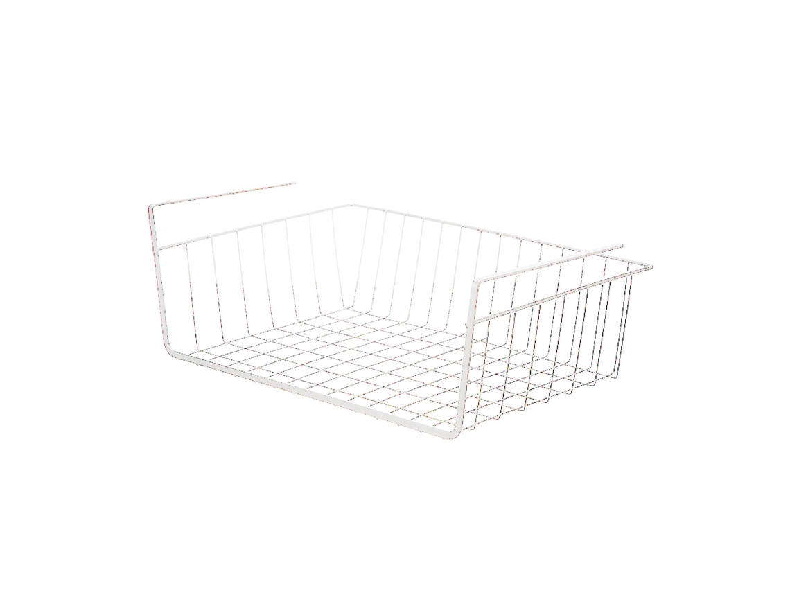 Cesta Sob Prateleira de Ferro S/MARCA para Armário