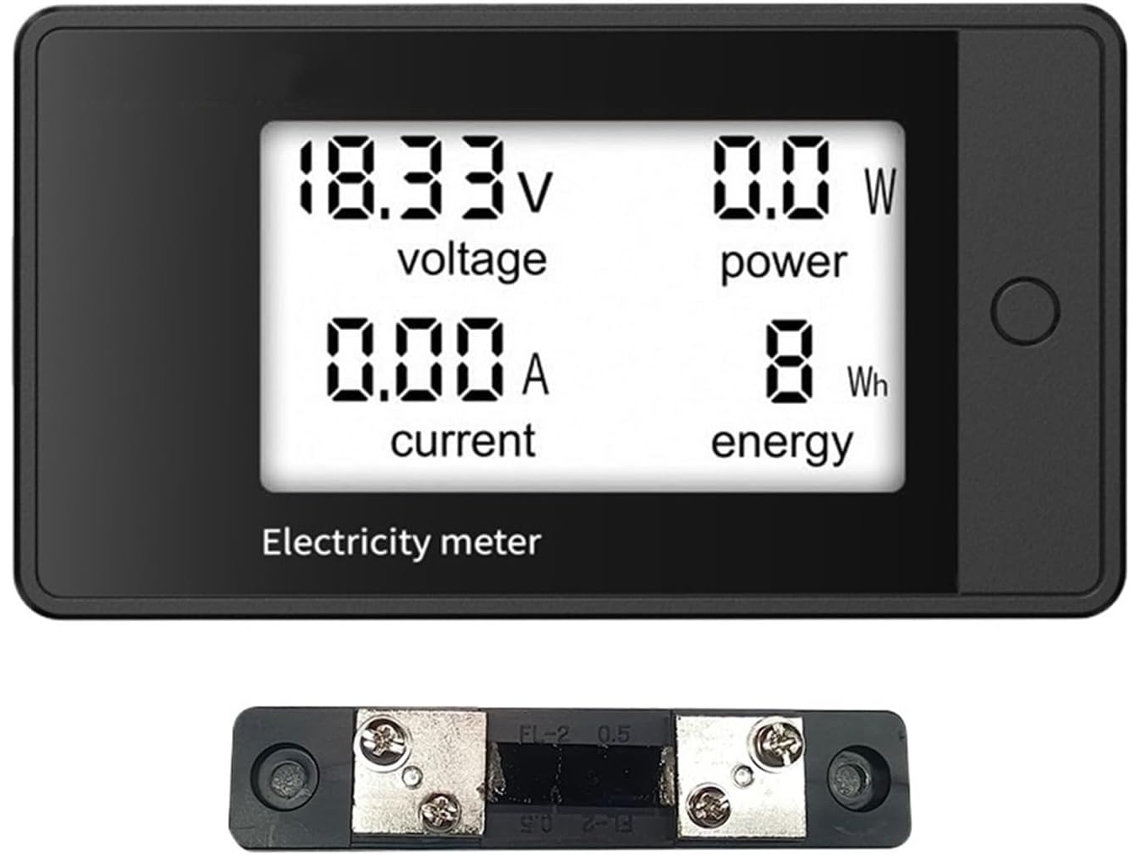 Multímetro, Amperímetro E Voltímetro Digital Com Display Lcd De