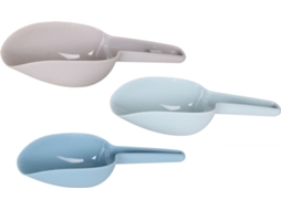Cubo de Gelo Conjunto de Colher 3 Peças Plástico 17/18/21 Cm ZYBLSSBB