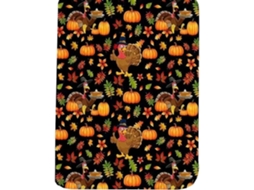 Manta Pequena Syjym Halloween em Flanela com Estampa Digital Confortável Macia e Quente de Dupla Face Ideal Pa