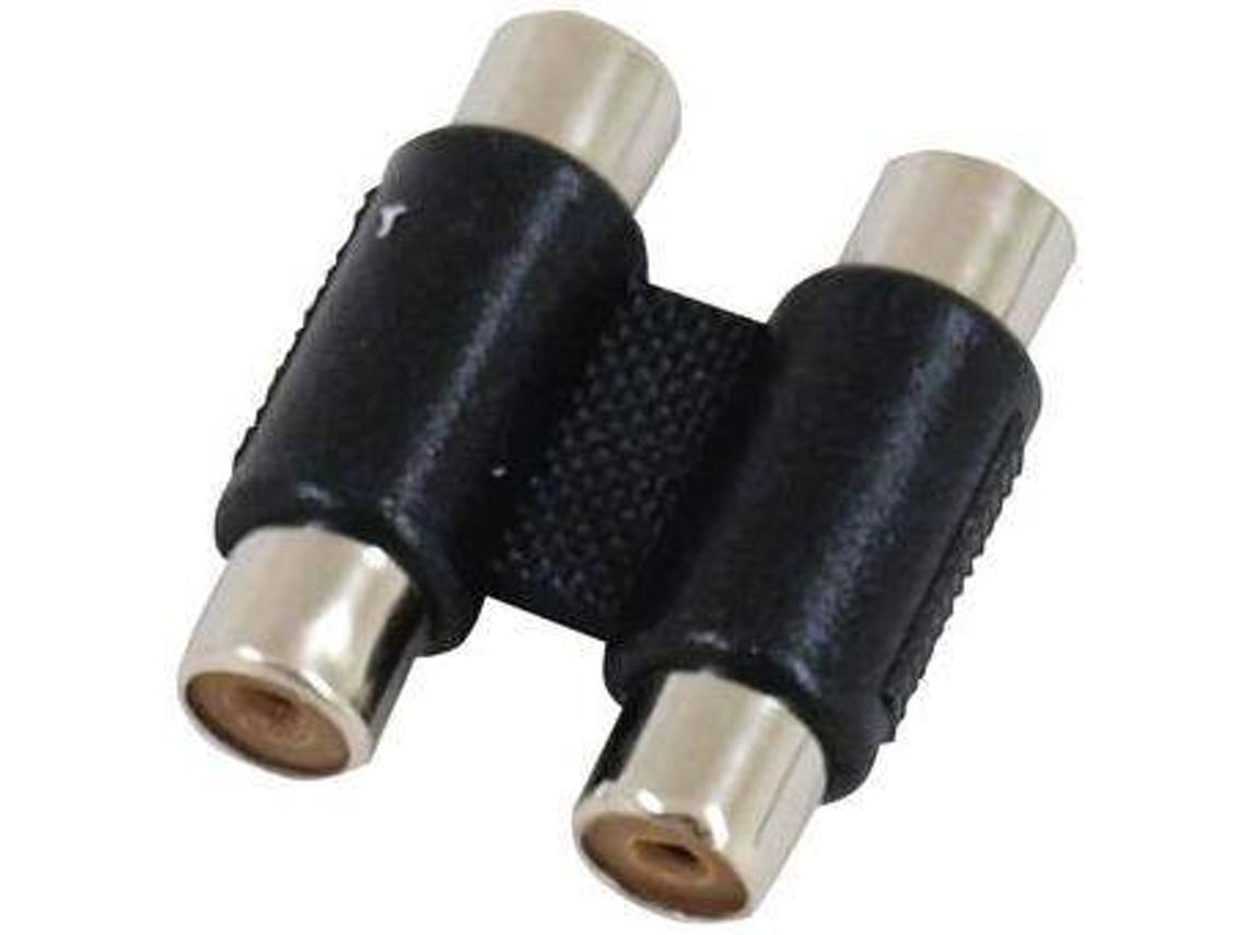 Adaptador OMNITRONIC 2xRCA(F)/2xRCA(F) 10x