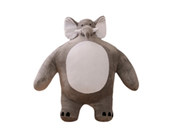 Peluche YEE HAW Almofada de Elefante de Cabeça Pequena (Idade Mínima Recomendada: 1 ano)