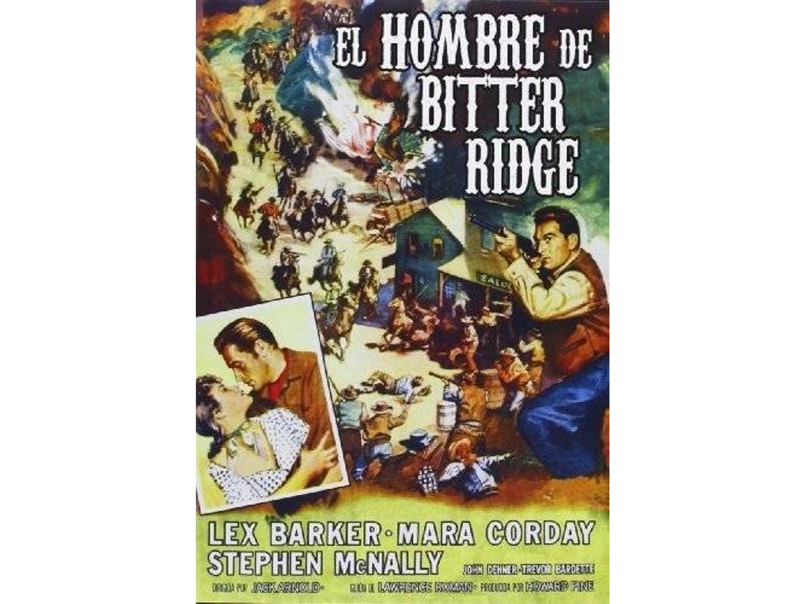 DVD The Man From Bitter Ridge (1955) / El Hombre De Bitter Ridge (Edição em Espanhol)
