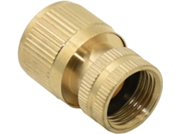 Conector de reparo de tubulação com rosca macho de 1/2" e fêmea de latão S/MARCA