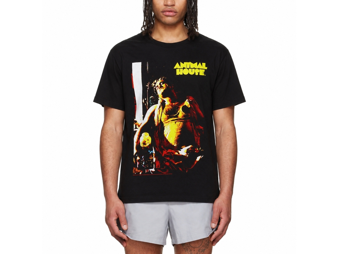 Rockinstone Animal House Movie Ginger Black Adult T-shirt Size:s