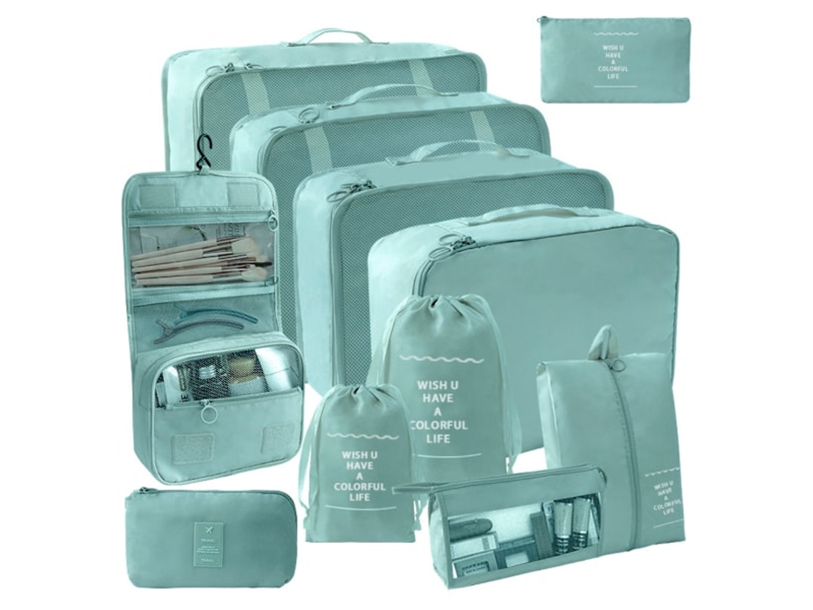 Conjunto Organizador de Bagagem, Cubos Organizadores para Roupas, para Malas BRILVIBERA