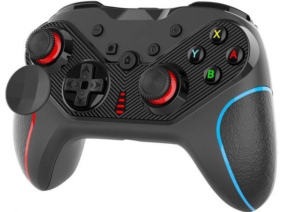 Comando Nintendo Switch Pro ALIN449-3 Vermelho (Wireless)