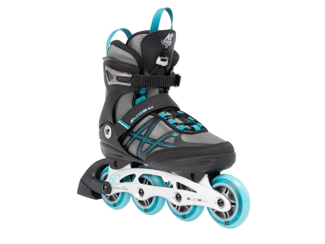 Patina em Linha Alexis 80 Alu Cinzento Eu 39 1/2K2 Skate