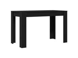 Mesa Jantar Carvalho Preto MAISON EXCLUSIVE 120x60x76 cm