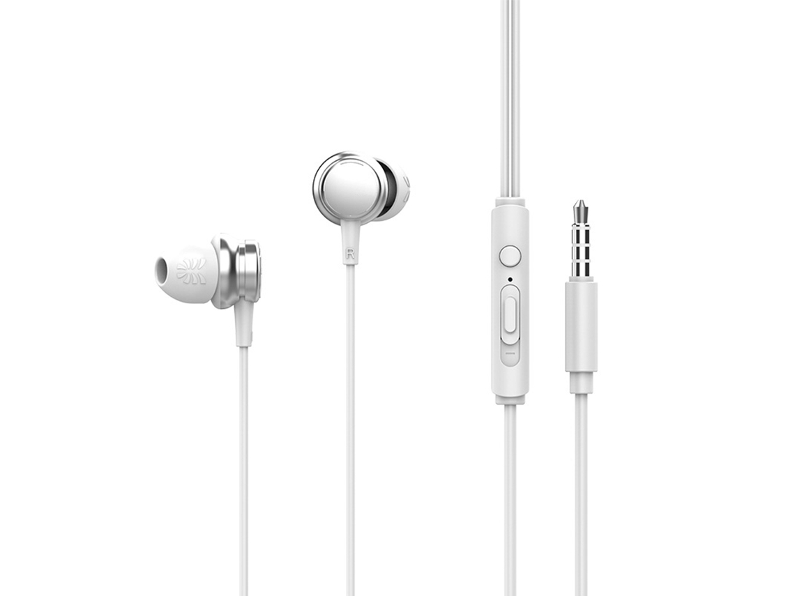 Auriculares com Fio com Microfone