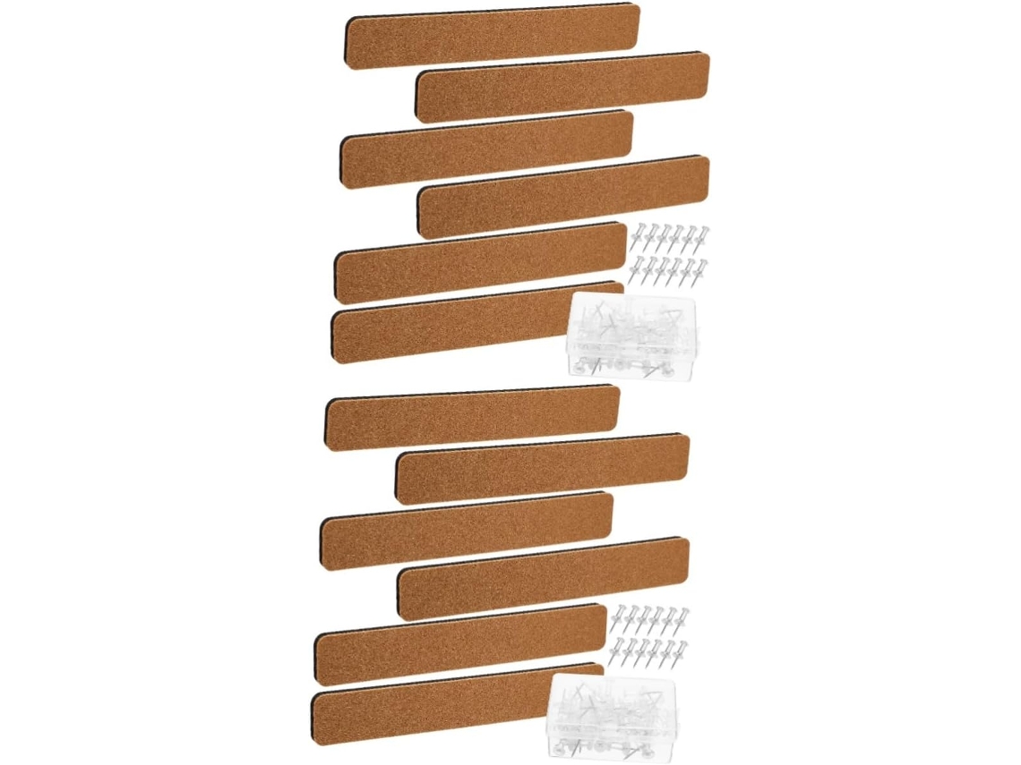 Conjunto De Tachinhas Feltro Série 2, Para Quadro Avisos, Pequeno
