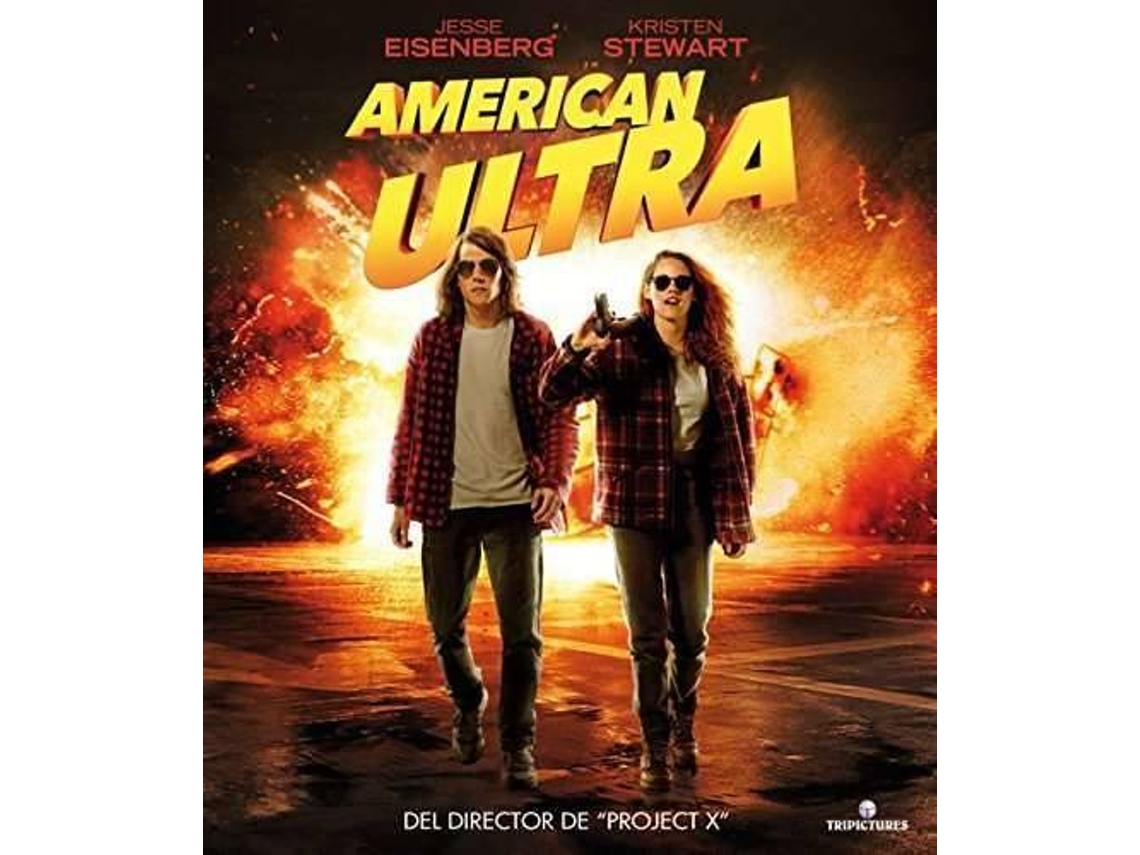 DVD American Ultra (2015) (Edição em Espanhol)