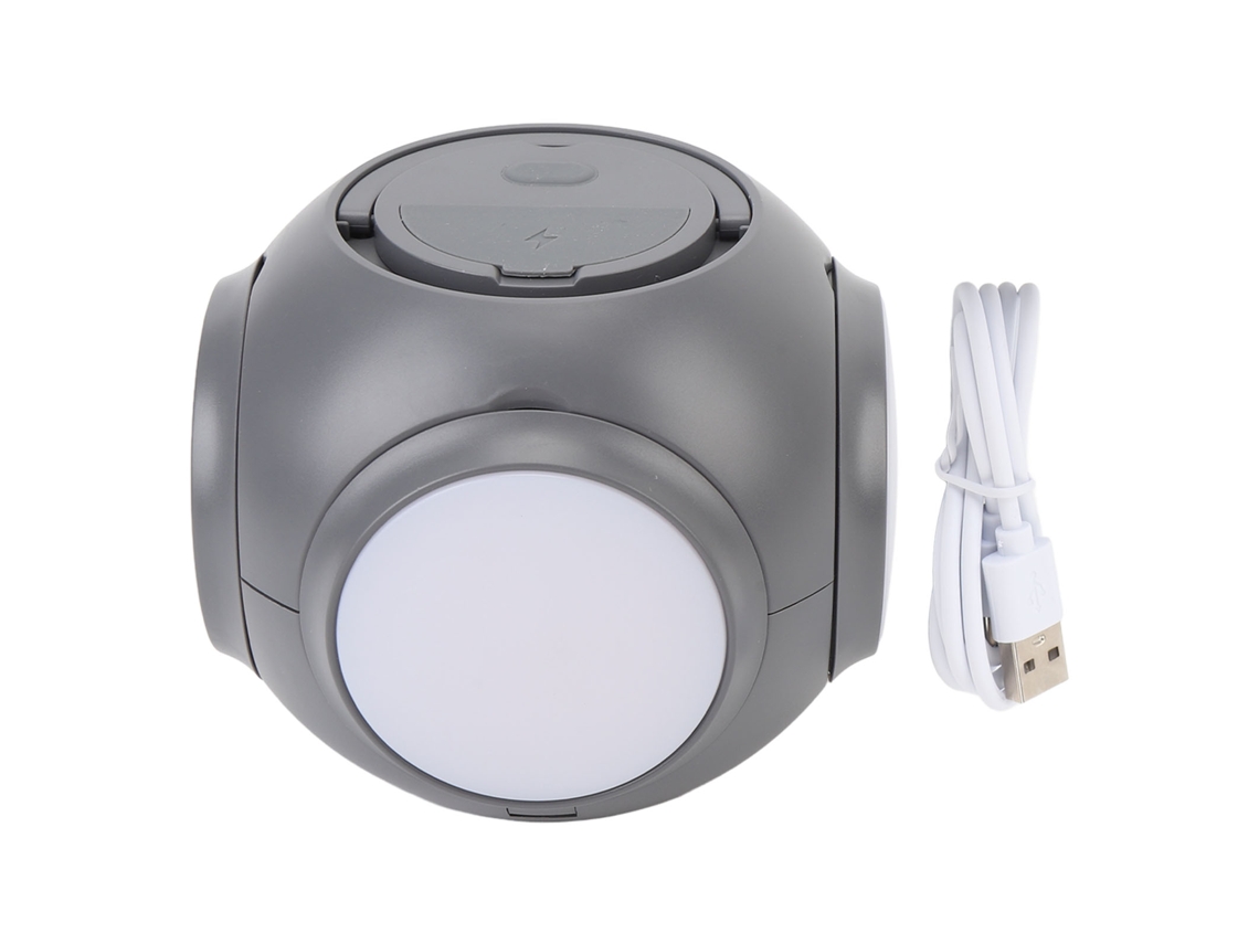 Lâmpada Solar Jardim Led 3 Modos Luz Quente Decoração