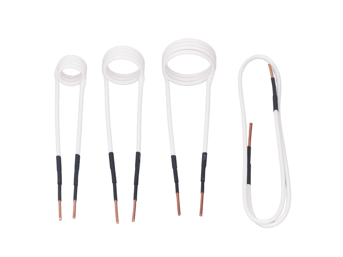 Kit de Bobinas para Calentador por Inducción 4 Piezas Núcleo de Latón 2.5mm para Remoción de Tuercas Oxidadas